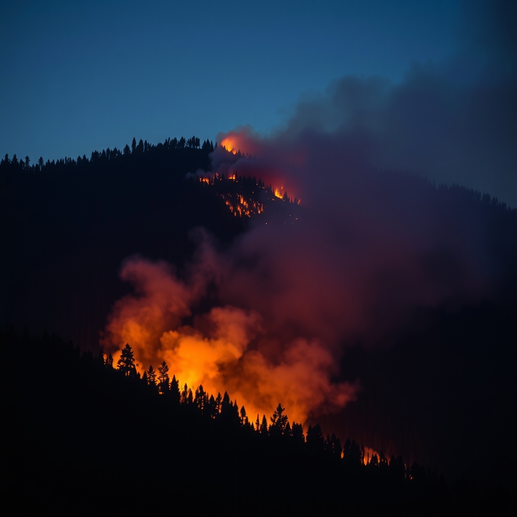 Wildfires rage in multiple regions