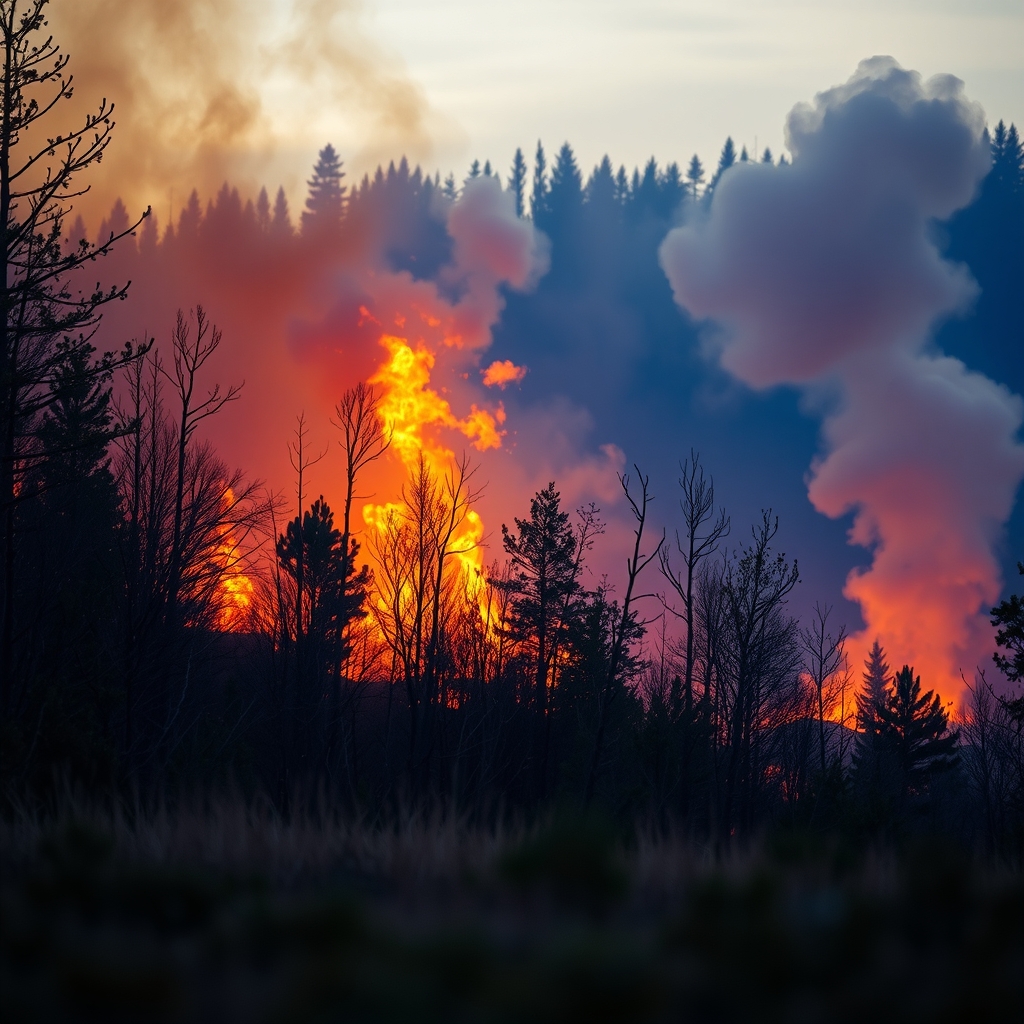 Merauke, Brunswick County wildfires