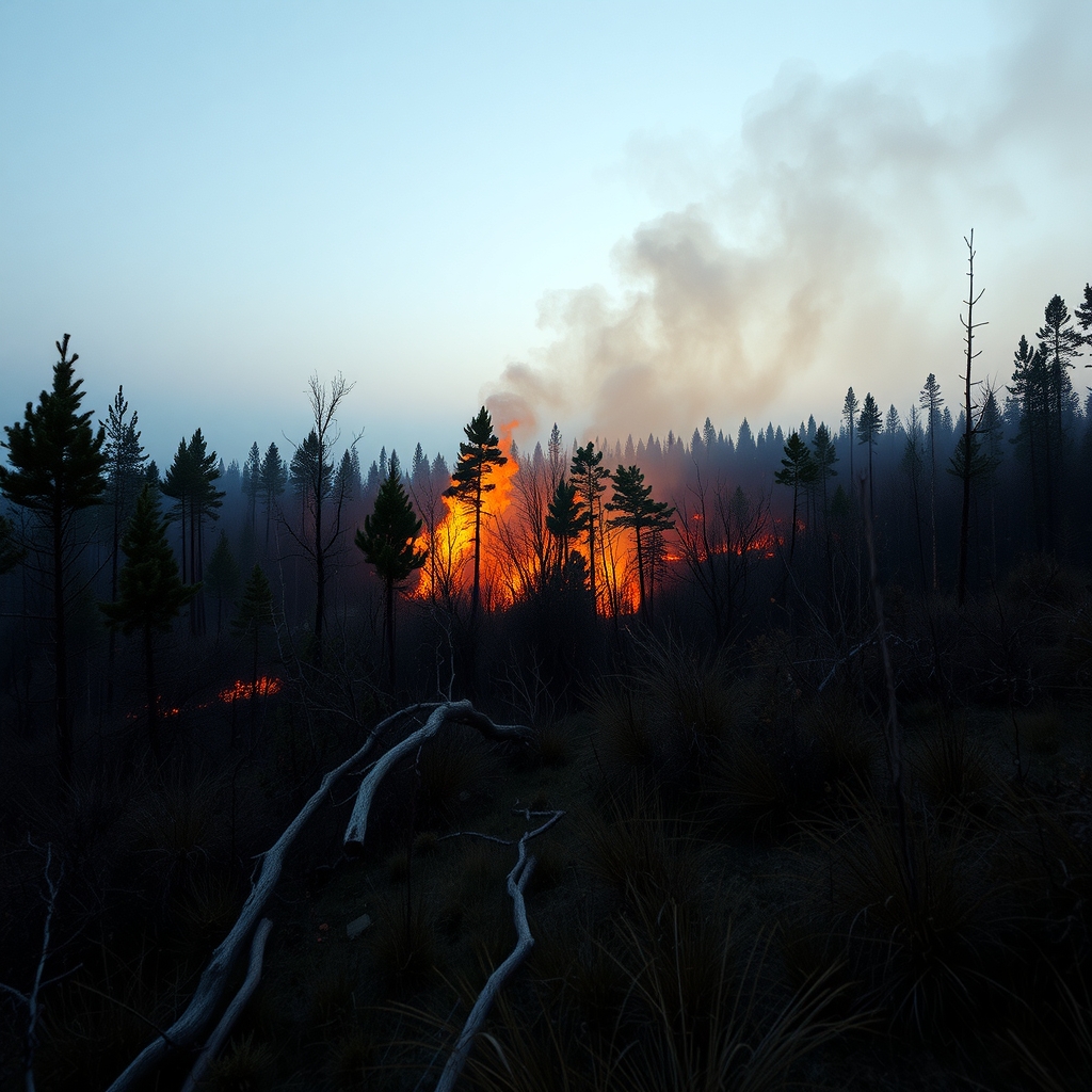 Wildfires in Indonesia, Colombia, US, and Romania